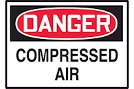 Cylinder and Compressed Air Signs