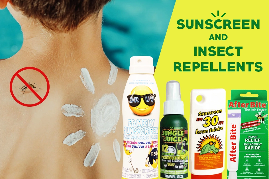 Sunscreens and Insect Repellents