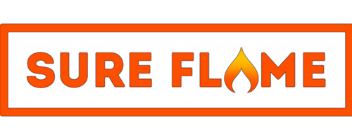 Sure Flame logo