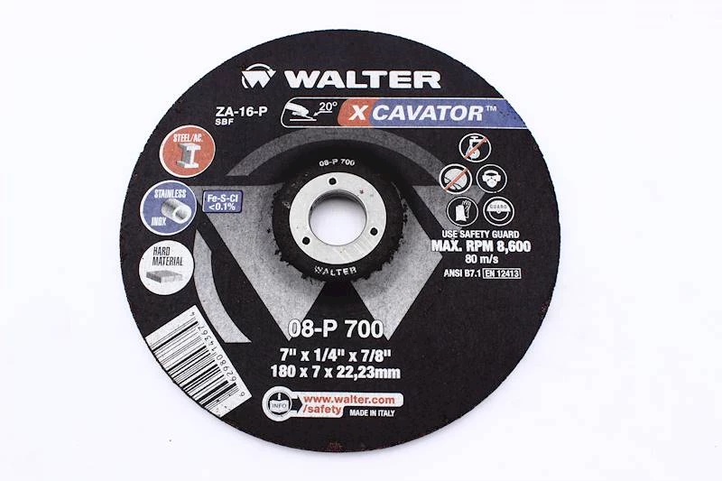 Walter XCAVATOR™ GRINDING WHEELS | wal08p700 | Gregg Distributors LP